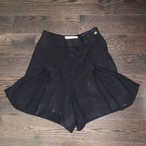 Chanel women's black skort